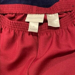 Alfred Dunner Kids' Vibrant Burgundy Casual Bottoms